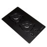 Cooktop 2 Bocas Flange Esmaltado Vidro Bivolt Fogatti Preto/Esmaltado - 1