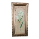 Ver imagem 1 de Elegância Floral Atemporal: Quadro Decorativo "lírio" com Moldura Dourada