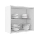 Ver imagem 2 de Armário de Cozinha Aéreo Nicho 60cm Pérola Z34 Branco - Mpozenato