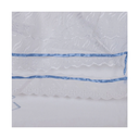 Ver imagem 4 de Rede de Dormir Berço Infantil Azul Bebê:branco