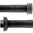 Ver imagem 4 de Conjunto Tubo de Ligação Ajustável Para Bacia Sanitária 25cm x 1.1/2" Preto | Astra