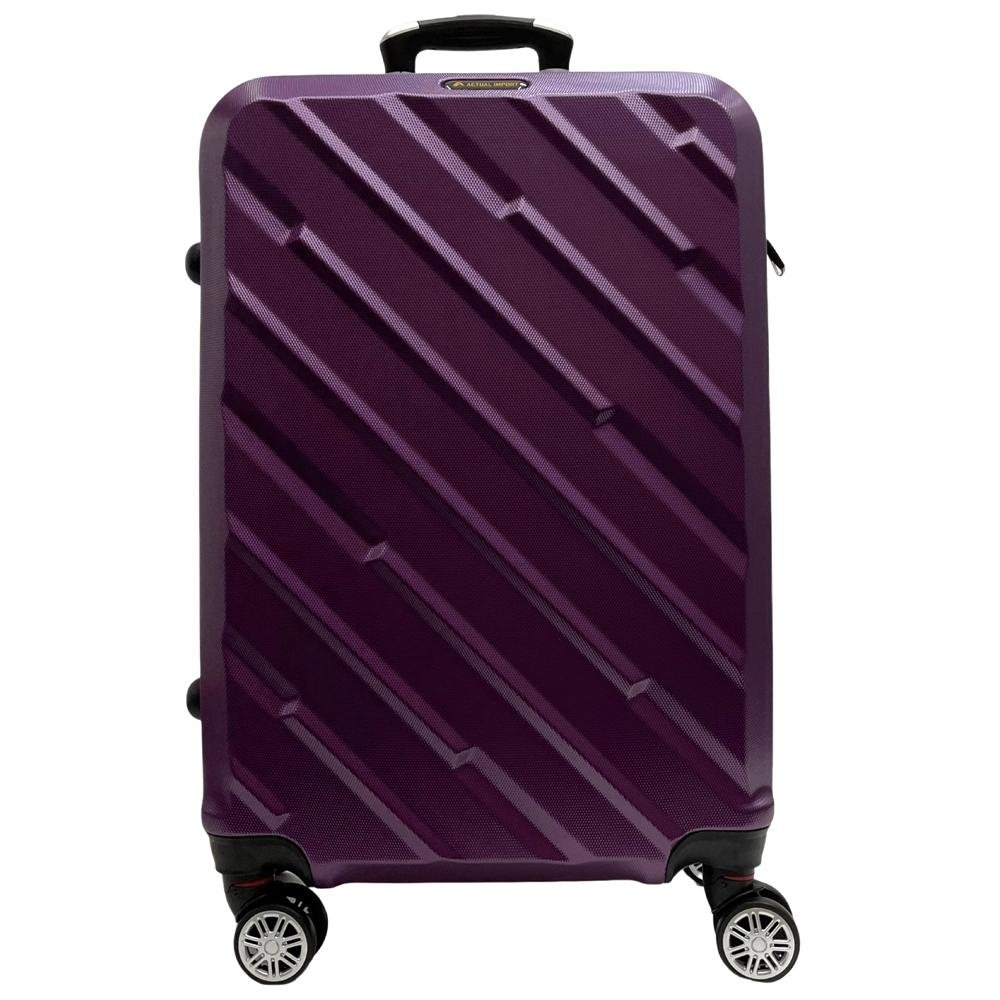 MALA DE VIAGEM ACTUAL IMPORT MÉDIA RÍGIDA EM ABS - UN - Roxo ...