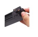 Ver imagem 4 de Kit 4 Luminária Led Difusa Linear para Trilho 10w Preto