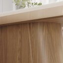 Ver imagem 5 de Mesa de Jantar 6 Lugares 160cm com Vidro Valt Nature/off H02 - Mpozenato