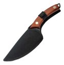 Ver imagem 3 de Faca Artesanal Rustica c/Bainha Linha Damasco 7 29.5cm
