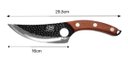 Ver imagem 4 de Faca Artesanal Rustica c/Bainha Linha Damasco 7 29.5cm