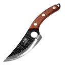 Ver imagem 1 de Faca Artesanal Rustica c/Bainha Linha Damasco 7 29.5cm