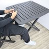 Mesa Quadrada Dobrável Preta - 7