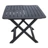 Mesa Quadrada Dobrável Preta - 2