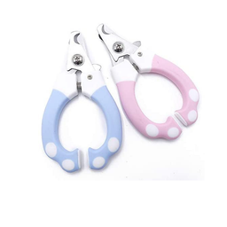 Alicate para Cortar Unha Cães e Gatos Com Mola Inox Pet ninho ALICATE PARA CÃES E GATOS Azul - 8