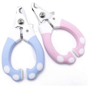 Alicate para Cortar Unha Cães e Gatos Com Mola Inox Pet ninho ALICATE PARA CÃES E GATOS Azul