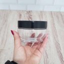 Ver imagem 3 de Kit 3 Porta Mantimentos Uz Empilhável 300ml Organizador com Tampa de Plástico Preto