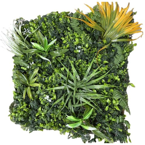 Painel Jardim Vertical Artificial Modulo de 50x50cm - F5090g
