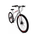 Ver imagem 2 de Bicicleta Mountain Bike Velox Aro 29 Freio Disco 21v Ello Cor:branco/vermelho