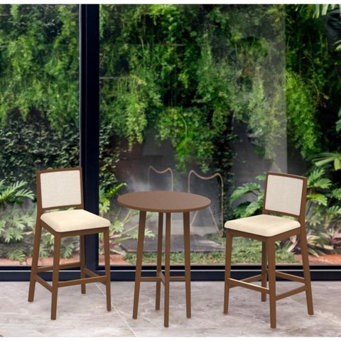 Kit 2 Banquetas Sila 