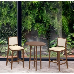 Kit 2 Banquetas Sila