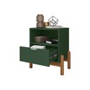 Ver imagem 4 de Mesa de Cabeceira Nice Verde Oliva