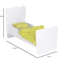 Ver imagem 7 de Quarto de Bebê Completo com 1 Berço Cama 1 Roupeiro 1 Cômoda Sol Branco