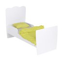 Ver imagem 4 de Quarto de Bebê Completo com 1 Berço Cama 1 Roupeiro 1 Cômoda Sol Branco