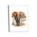 Ver imagem 4 de Quadro Elefante Aquarela -- Br Artes
