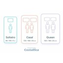 Ver imagem 5 de Cama Box Queen: Colchão Ortopédico Inovaflex Comfort Premium+base Crc Corano Black (158x198)