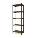 Ver imagem 2 de Estante para Livros 146cm em Aço Industrial 5 Prateleiras Klm Store