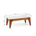 Ver imagem 3 de Mesa de Centro Club Bege 100% MDF