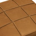 Ver imagem 6 de Puff Decorativo Augusto 43cm Sala de Estar Couro Caramelo Manchado G88 - Gran Belo