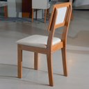Ver imagem 4 de 2 Cadeiras Sala de Jantar Clara Madeira MDF Telinha Ratan