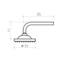 Ver imagem 4 de Ducha Chuveiro Black Preto Fosco Redondo Luxo 6 Civitt