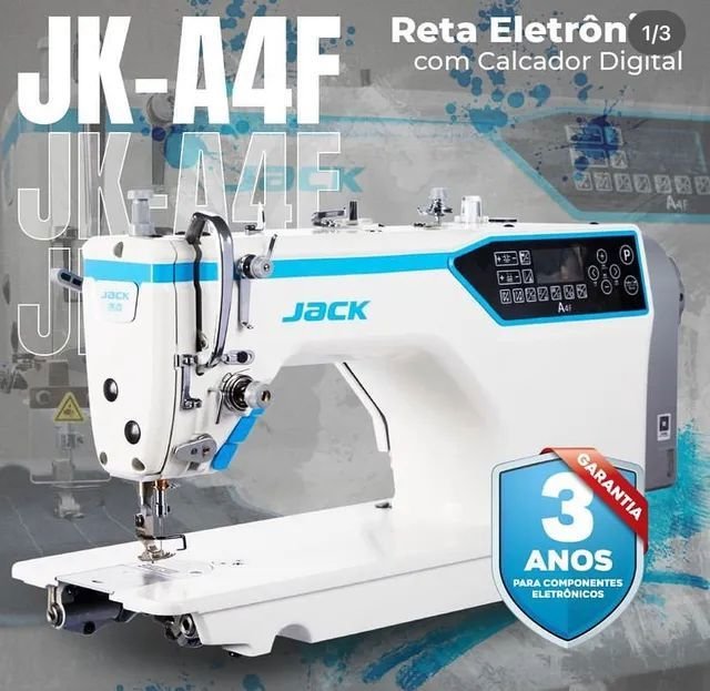 Reta Eletrônica A4-jack -220v+kit 19 Calcadores+36m Garantia - 3