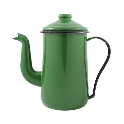 Bule para Café Esmaltado Tradicional 14 1,5 Litros Verde Ewel