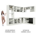 Ver imagem 7 de Cozinha Completa 479001 Com Armário E Balcão Branco/Preto