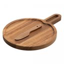 Ver imagem 1 de Conjunto 2 Peças para Servir Lignum 26cm X 19cm X 1,5cm Acácia - Wolff