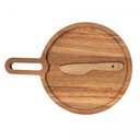 Ver imagem 2 de Conjunto 2 Peças para Servir Lignum 26cm X 19cm X 1,5cm Acácia - Wolff