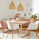 Ver imagem 4 de 3 Pendente Rustico Fibra Natural Rattan Área Gourmet Nat37