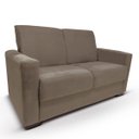 Ver imagem 3 de Sofá 2 Lugares Com Almofadas Gabrielly Suede Bege Escuro