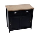 Ver imagem 4 de Aparador Buffet Moderno com 2 Portas e 2 Gavetas 85cm Ditália