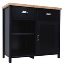 Ver imagem 6 de Aparador Buffet Moderno com 2 Portas e 2 Gavetas 85cm Ditália