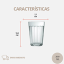 Ver imagem 2 de Jogo 24 Unidades Copo Americano Long Drink 300ml 2710 Nadir