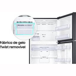 Geladeira / Refrigerador Frost Free Evolution RT46 Samsung Powervolt Inverter, Duplex, 460 Litros, - 12