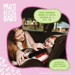 Cadeira para Auto Orion 0-36kgs Preta Multikids Baby - BB438 - 7