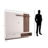 Painel para Tv Suspenso Tocantins 1.8 Off White Nogueira Real - Colibri - 6