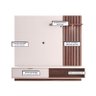 Painel para Tv Suspenso Tocantins 1.8 Off White Nogueira Real - Colibri - 2