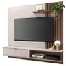 Painel para Tv Suspenso Tocantins 1.8 Off White Nogueira Real - Colibri - 1