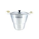 Ver imagem 2 de Cuscuzeiro Panela Alumínio Fundido Polido Gigante N20