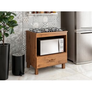 Balcão para Fogão Cooktop 2, 4 e 5 Bocas com Pé Móveis Mpo