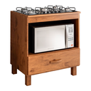 Ver imagem 1 de Balcão para Fogão Cooktop 2, 4 e 5 Bocas com Pé Móveis Mpo