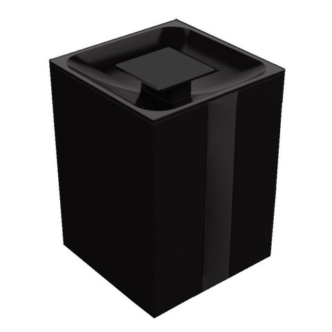 Lixeira One Spirit 5 Litros Ba0282.24 Preto Zen Design