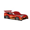 Ver imagem 1 de Cama Montessoriana Racing Car em MDF com Colchão Incluso:Vermelho